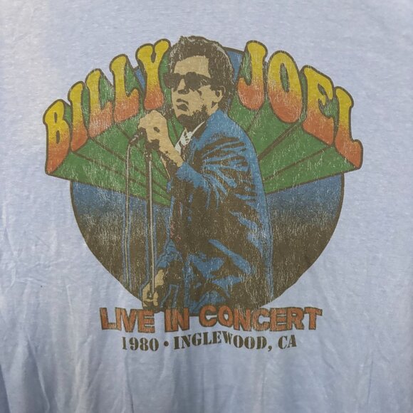 Billy Joel Live In Inglewood 1980 T-Shirt 3XL - Picture 2 of 4